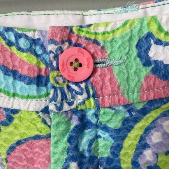 Lilly PULITZER Callahan cotton shorts size 2 - Picture 3 of 10